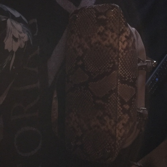 Michael Kors python Snake Skin tote bag - Picture 3 of 4
